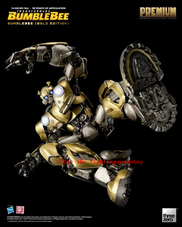 Threezero 3A 3Z0809 Bumble Bee Premium Scale Gold Limited Threezero 3A 3Z0809 Bumble Bee Premium Scale Gold Limited