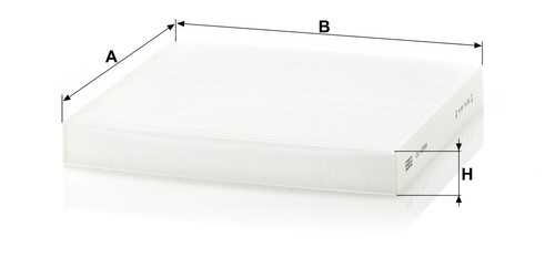 Filtro abitacolo Mann CU 2358 filtro antipolline per Honda CR-V III (RE) - Foto 5 di 12