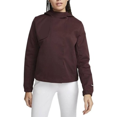 Nike Women Repel Golf Hoodie Burgundy Crush/Light Bone - FW22 Small NEW