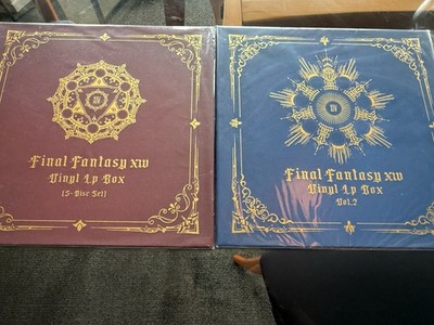 BRAND NEW FINAL FANTASY XIV 14 Vinyl Record 5x5 LP Box Sets Japan