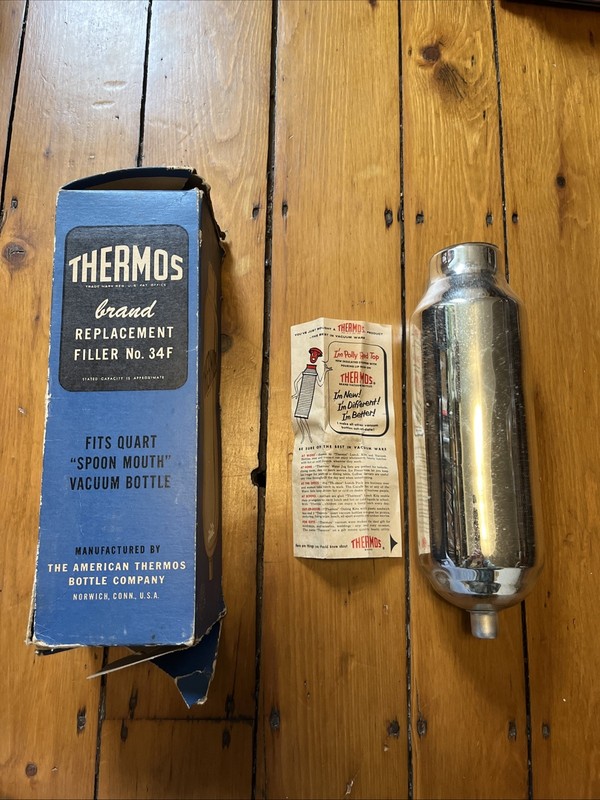 Vintage Thermos Replacement Filler 34F