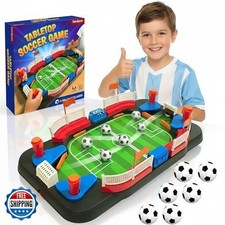 Soccer Toy for Kids - Table Top Foosball Game for 3 4 5 6 7 8-12 Year Old Kid