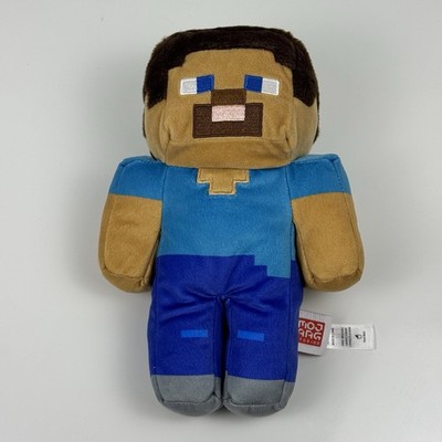 Mojang Studios Minecraft Steve Plush Toy 9  Stuffed Doll Figure Mattel