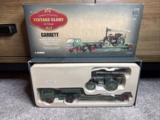 CORGI VINTAGE GLORY OF STEAM 1/50 BEDFORD TK LOW LOADER GARRET TRACTOR 22402