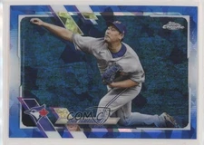 2021 Topps Chrome Sapphire Edition Shun Yamaguchi #18