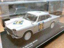 Kyosho 1/43 Prince Skyline Sport Racing Version #28 Silver 1962 500 (Letter