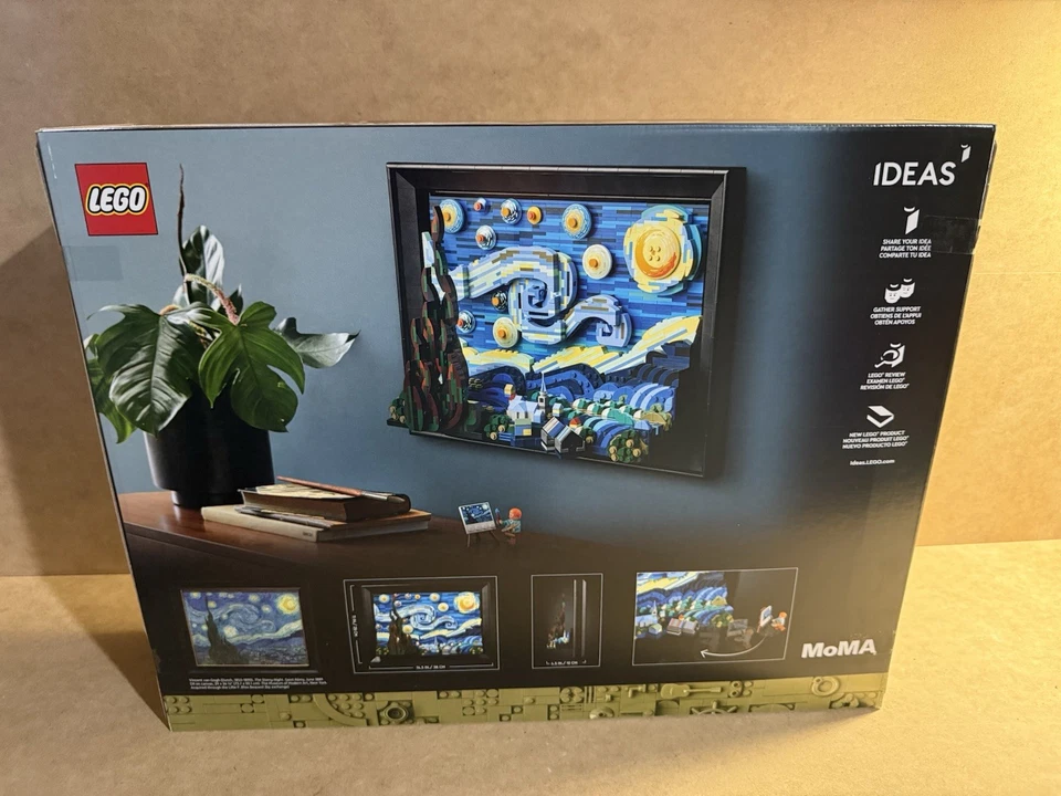 LEGO Ideas Vincent Van Gogh - The Starry Night 21333 Building Set for Adults 231 - Image 2 of 4