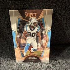 2021 Panini Select Chuba Hubbard #176 Rookie Premier Level Carolina Panthers NFL