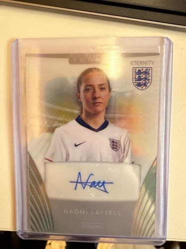 Panini Eternity Lionesses 2025 Naomi Layzell England Auto Autograph Rookie Card