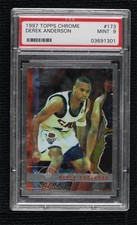 1997-98 Topps Chrome Derek Anderson #173 PSA 9 MINT 15w6