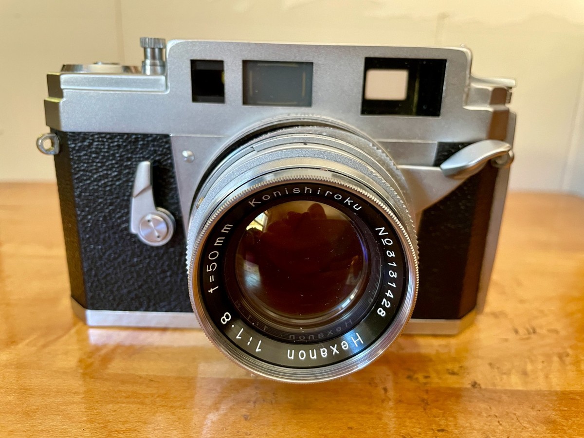 KONICA ⅢA 50mm F/1.8レンズ レンジファインダーフィルムカメラ