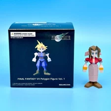 Final Fantasy VII FF 7 Remake Aerith Polygon Mini Figure Statue Vol. 1 with Box