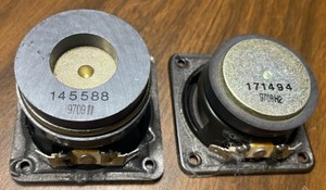 Bose Wave Radio awr1-1w speakers Only Original Good Replacement 145588 & 171494