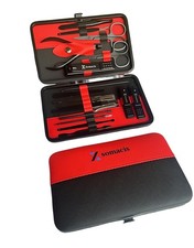 Premium Nail Kit - Professional Stainless Steel Manicure  Pedicure Kit for W...