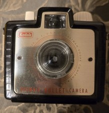 Kodak Brownie Bullet Camera Vintage 1950s/60s Original Box with Instructions