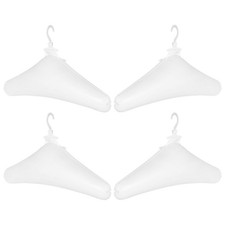 4 PCS Travel Inflatable Hanger Hangers for Traveling Foldable Folding