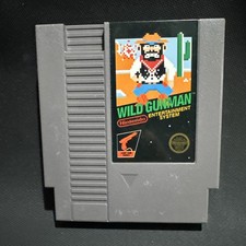Nintendo NES Wild Gunman Game Rare Cartridge Only Tested Working