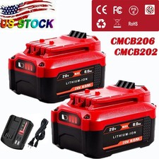 For Craftsman V20 Battery 8.0Ah Lithium 20V CMCB205 CMCB204 CMCB202 CMCB203