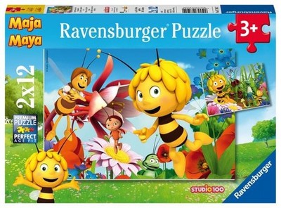 Puzzle Ravensburger BM: Biene Maja auf der Blumenwiese 2 X 12 Teile 2 X 12 Teile