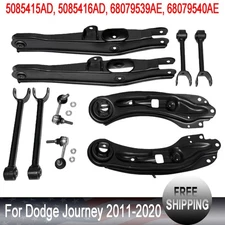 Rear Upper & Lower Control Arm & Sway Bar Link Fits For Dodge Journey 2011-2020