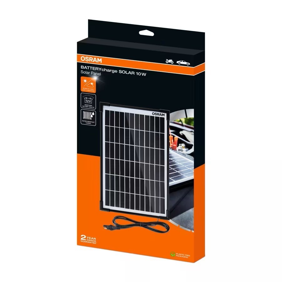 Osram OSP1000 10W Solar Battery Maintainer Monocrystalline Solar Cells