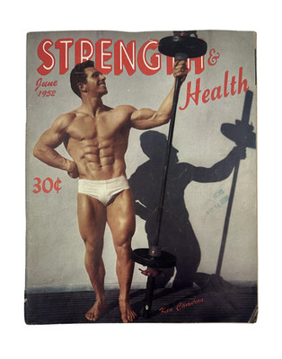 Strength and Health Magazine June 1952 Ken Cameron Cover
