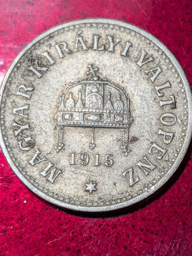 1915 HUNGARY 10 TEN FILLER #280