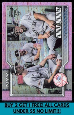 Bronx Buddies 2026 Topps #302 Pink Holo Foil