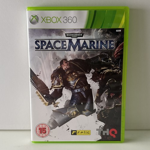 Warhammer 40.000 40k Space Marine Xbox 360 Videojuego Manual PAL - Imagen 2 de 7