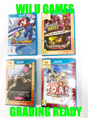 Nintendo Wii U Games Fast Racing NEO Mario Tennis Ultrasmash