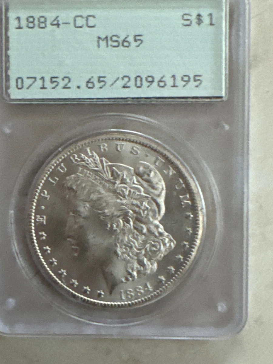 Carson City Grade MS 65 1884 Year Morgan US Dollars (1878-1921