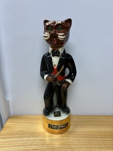 Vintage 1970 Ezra Brooks Katz Philharmonic Decanter Empty