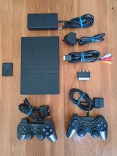 Sony Playstation 2 PS2 Slim (SCPH-75003) Full Set up | 2 Controllers MINT