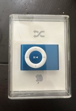 Apple iPod Shuffle Gen2 1GB Blue A1204 NEW Unopened Box Unused W/ Case Bundle