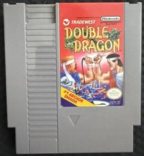 Double Dragon (Nintendo NES, 1988) Video Game Cartridge NTSC. Tested. Authentic