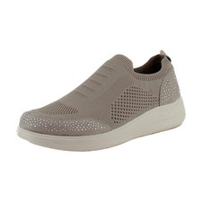 Bzees Timeless Bright Womens Athletic Simply Taupe