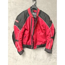 Tourmaster Flex Series 2 Red Black Mens Motorcycle Riding Jacket XL 46