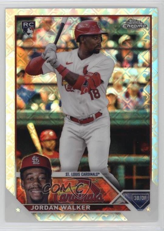 2023 Topps Chrome Logofractor Edition Jordan Walker #209 Rookie RC 0wr9