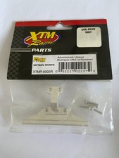 XTM RACING XTMR0002R ALUMINIUM UPPER BUMPER REAR WITH SCREWS RAGE RC SPARES