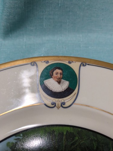 1920s 1930s LORD BALTIMORE HOTEL RESTAURANT WARE SERVICE PLATE, BALTIMORE, MD - Bild 4 von 9