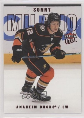 2021-22 Upper Deck Fleer Ultra Red Foil 81/91 Sonny Milano #182 6ra