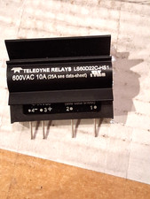 Teledyne Ls60d22c-hs1 Solid State Relay Pcb Mount 600vac 4-14vdc Heat Sink
