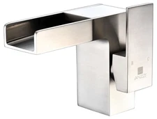 Anzzi KF-AZ127 Zhona 1 Hole 1.2 GPM Bathroom Faucet - Nickel
