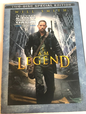 I Am Legend Will Smith DVD 2 disc Special Edition Ships  Same Day With Tracking