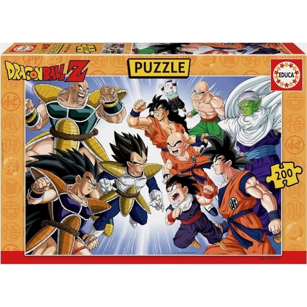 Educa Borras Kinderpuzzle Mit 200 Teilen Dragon Ball Z-image