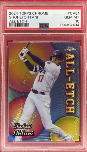 SHOHEI OHTANI PSA 10 - All-Etch 2024 Topps Chrome #CAE-1