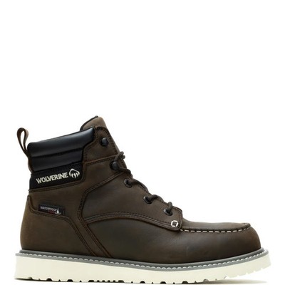 Wolverine Men Trade Wedge 6'' Moc-Toe Work Boot Shoes