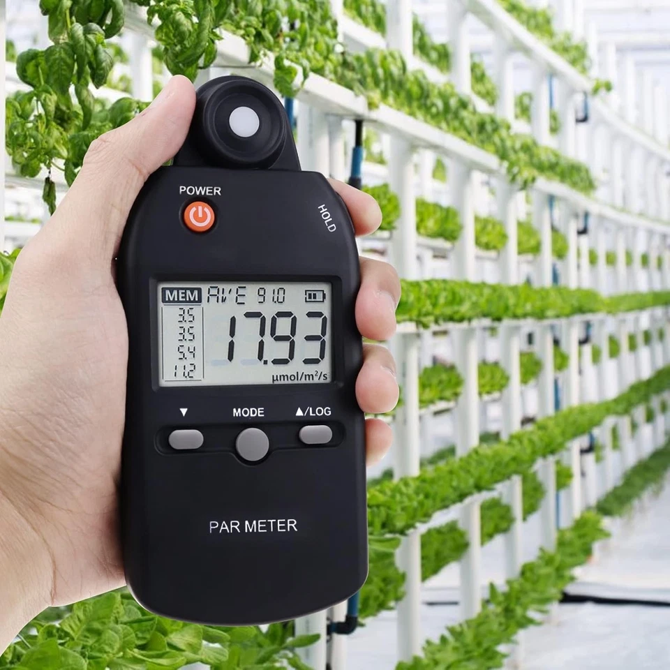 Medidor de espectro completo alto, probador PPFD para actividad fotosintética de ...... Foto 4 de 4