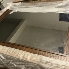 Home Decorators Collection Toolbrook 24    Mirror In Brown Oak