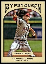 Scott Kazmir 2011 Topps Gypsy Queen #244 Angels MLB READ FREE SHIP AutographDen
